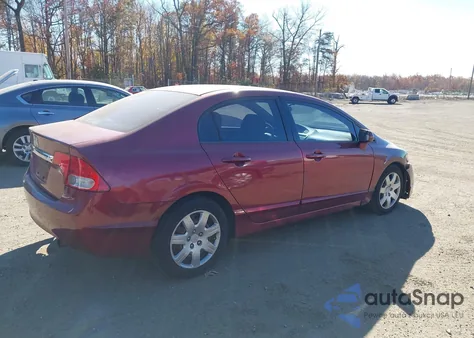 2009 Honda Civic Lx из США, поврежденный, VIN 2HGFA16509H503747